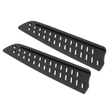 2PCS Safety Cover Sleeve Edge Guard Blade Protector for 7" Santoku Knife Black