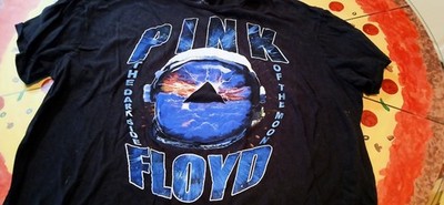 Pink Floyd T-Shirt Dark Side of the Moon Astronaut Helmet Bold Graphic Men s 3x