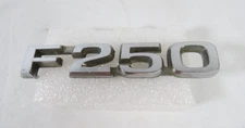 1980-1981 Ford F250 Emblem Front Fender Badge Nameplate Symbol Logo Genuine OEM
