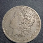 1890 $1 MORGAN SILVER DOLLAR VF CONDITION 90%
