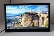 AOC E1659FWU 15.6" USB 3.0 Portable LED Monitor w/ Smart Stand  Cable - Tested