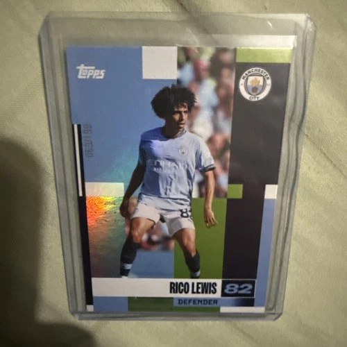 Topps Manchester City Team Set 2024/25 Rico Lewis /199