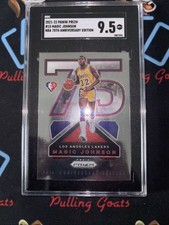 2021-22 Panini Prizm NBA 75th Logo Retail #15 Magic Johnson - Los Angeles Lakers