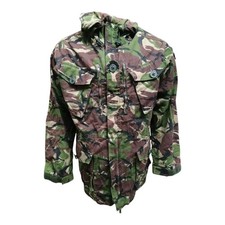 British Army Woodland DPM Smock Jacket Windproof Combat Uniform Cadet Grade 2