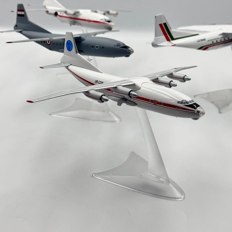 Set of 4 Antonov An-12 used Aircraft Models Indian Air Force, Balkan, Meridian - Image 4 of 4
