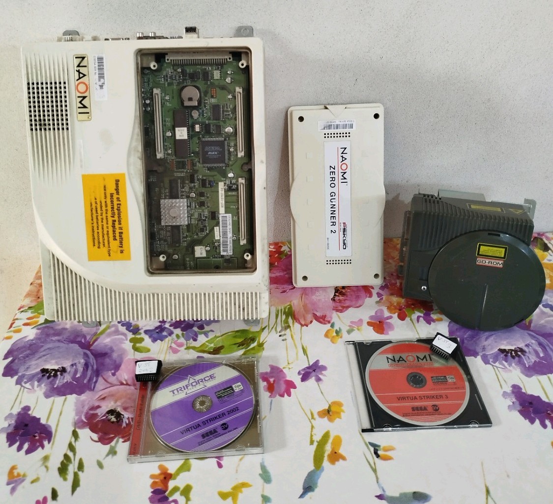 Sega Naomi Mobo+ 3 Games + Gdrom For Sega Cabinet Arcade Jvs Triforce