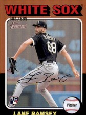 Lane Ramsey 2024 Topps Heritage Chrome Rookie SP /699