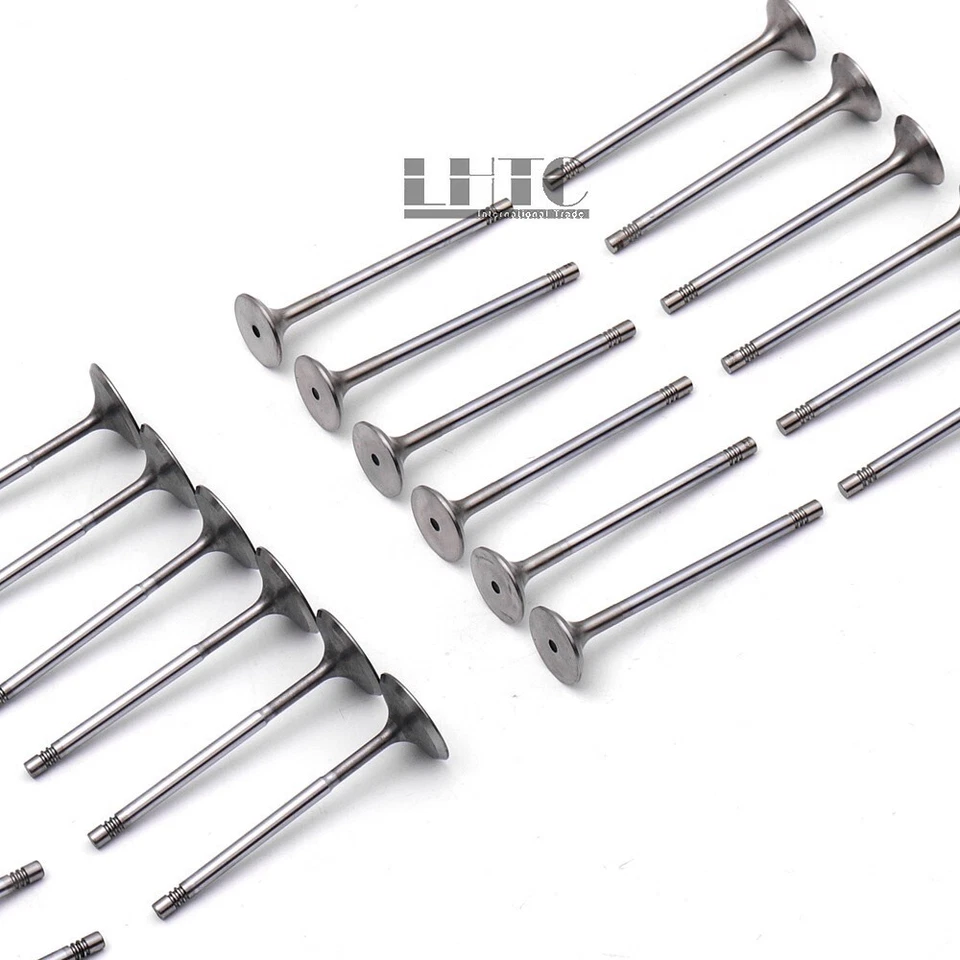 24x Intake & Exhaust Valves For Mercedes-Benz C43 GLC43 AMG GL450 S400 M276 3.0 - Image 3 of 4