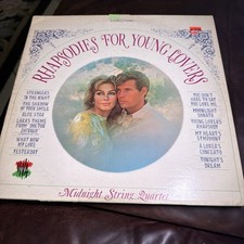 Rhapsodies For Young Lovers Vinyl LP Record Album Midnight String Quartet -Promo