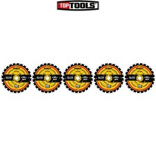 5x DeWalt DT10624-QZ Extreme Saw Blade for Cordless Saws 165mm x 20mm x 24 Teeth