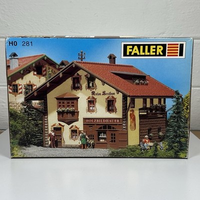 Faller HO 281 Anton Lerchner Wood Sculptor Kit   NEW Open Box