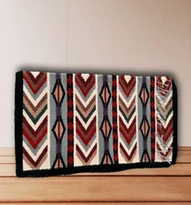 Western Show Ranch Pad, Brown, Rodeo Show Pad, New Zealand Wool Pad