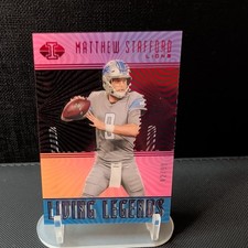 2018 Panini Illusions Living Legends Red /99 Matthew Stafford #LL-MS