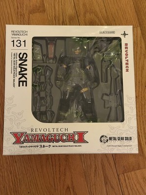 Kaiyodo Revoltech Yamaguchi No.131 Snake Action Figure Complete Opened Boxed