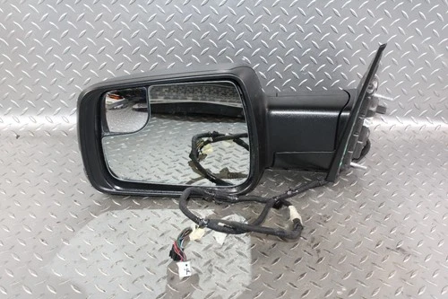 19-24 RAM Black Cap Driver Side Left LH Power Door Mirror Blind Spot OEM Factory