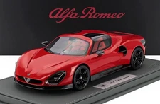 BBR-Models 1/18 Alfa Romeo 33 Stradale 2025 Arancione - Orange P18264C-Vet