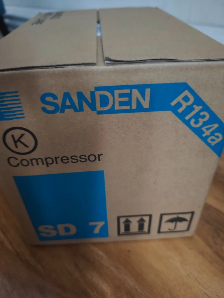 Compressore Sanden R134A SD7 NUOVO - Immagine 2 di 2