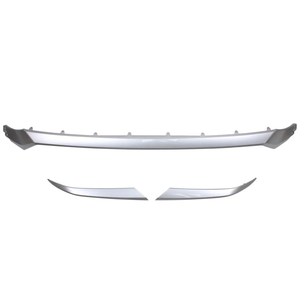 Para Hyundai Santa Fe 2019-2020 Moldura superior delantera adorno embellecedores cubiertas reemplazo Foto 2 de 4