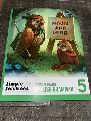 Simple Solutions - Minutes A Day- ENGLISH GRAMMAR - Grade 5 - Homeschool