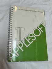 Applesoft II Basic Programming Reference Manual Apple 1981 w/ Fold Out Card