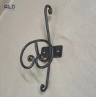 Bronze Wrought Iron Hanger Wall Hanger Clothes Hanger