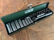 Vintage S-k Tools 38 Drive 20 Piece Socket Set Sae Usa