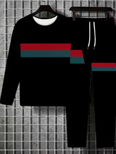 Men's Outfit 2 Piece Set Shirt Pants Suit PLUS SIZE BIG 2XL