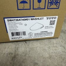 TOTO S7 Washlet Bidet Seat Contemporary Lid Cotton With Flush Unit