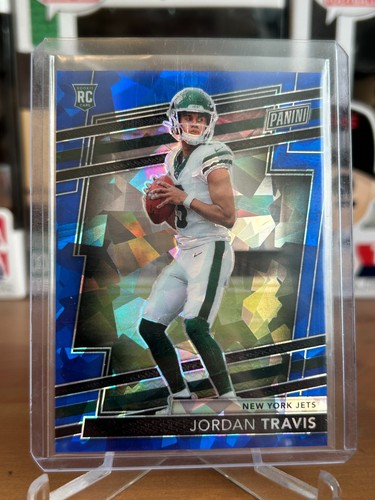 2024 National Convention VIP Gold Blue Sparkle ICE Prizm /124 Jordan Travis RC