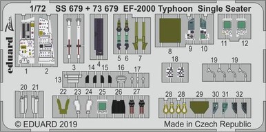 Eduard SS679 1/72 EF-2000 Typhoon Single Seater for Revell