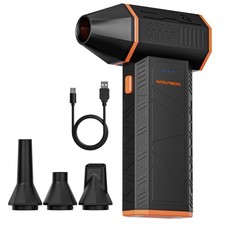 WOLFBOX MF50 Compressed Air Duster-110000RPM Super Power Electric Air Duster,...
