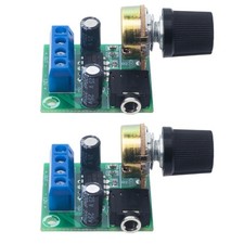 2 Adjustable Volume LM386 Mini Audio Power Amplifier Board DC3 12V Module A