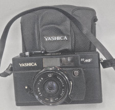 YASHICA 35 MF 35mm RANGEFINDER Film Camera with 38mm 1:2.8 Lens and Holster