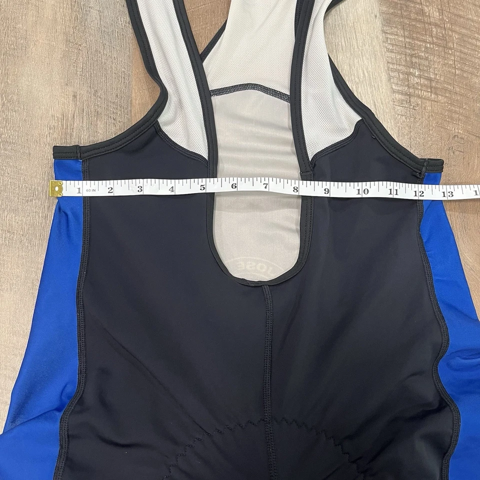 One Piece Hombre’s Ciclismo Negro, Rojo y Azul Hombre’s Grande Hecho en California Foto 2 de 4