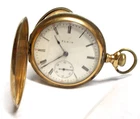 Antique 1910 Elgin 16s 7Jewel Gold Filled J.Boss Pocket Watch, Running
