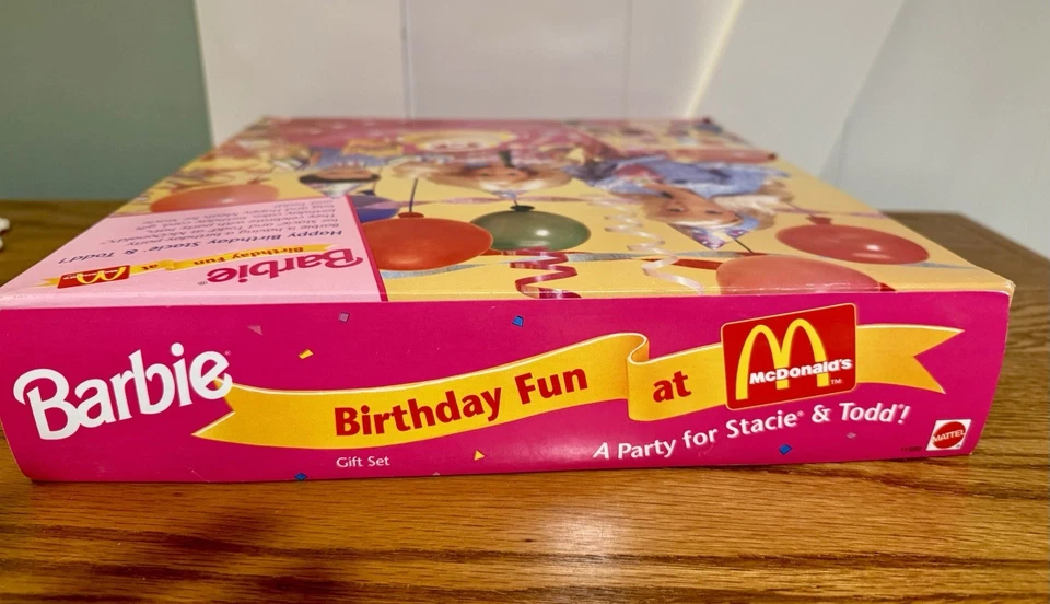 Mattel Barbie Birthday Fun at McDonald's 1993 Stacie & Todd #11589 Foto 4 de 4