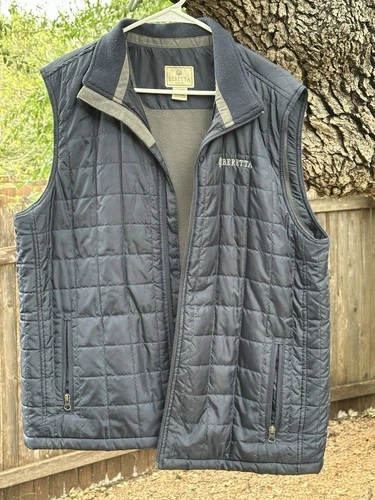 Beretta Men’s XL Puffer Vest Navy Blue - product listing photo