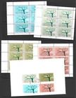 Calf of Man Isle of Man 1962 Tree Sheets Set + 1st Day Cover Local Post VF Used
