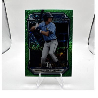 bowman 2026 Daniel Pierce 1st Bowman chrome Green Shimmer /99 #BCP-77