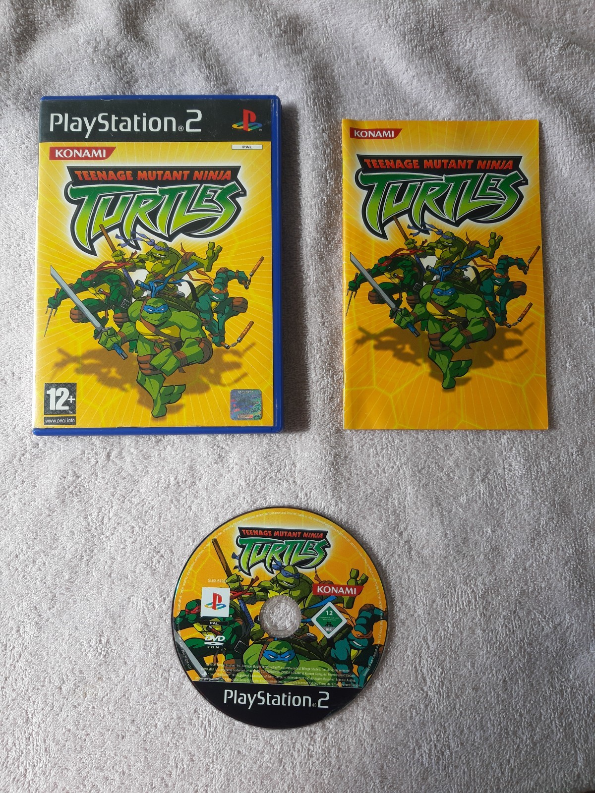 TEENAGE MUTANT TORTUES NINJA TURTLES sur PS2 - PLAYSTATION 2 ( AVEC NOTICE ) FR