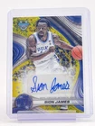 SION JAMES 2024-25 BOWMAN UNIV BEST YELLOW LAZER AUTO /75 #B24-SJ DUKE Q4616