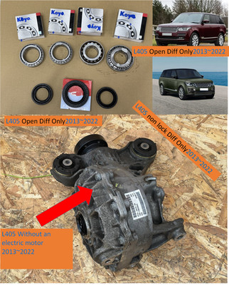 non Lock Diff L405  2013~ 2022  for Range Rover Rear Diff Repair Kit--US Stock