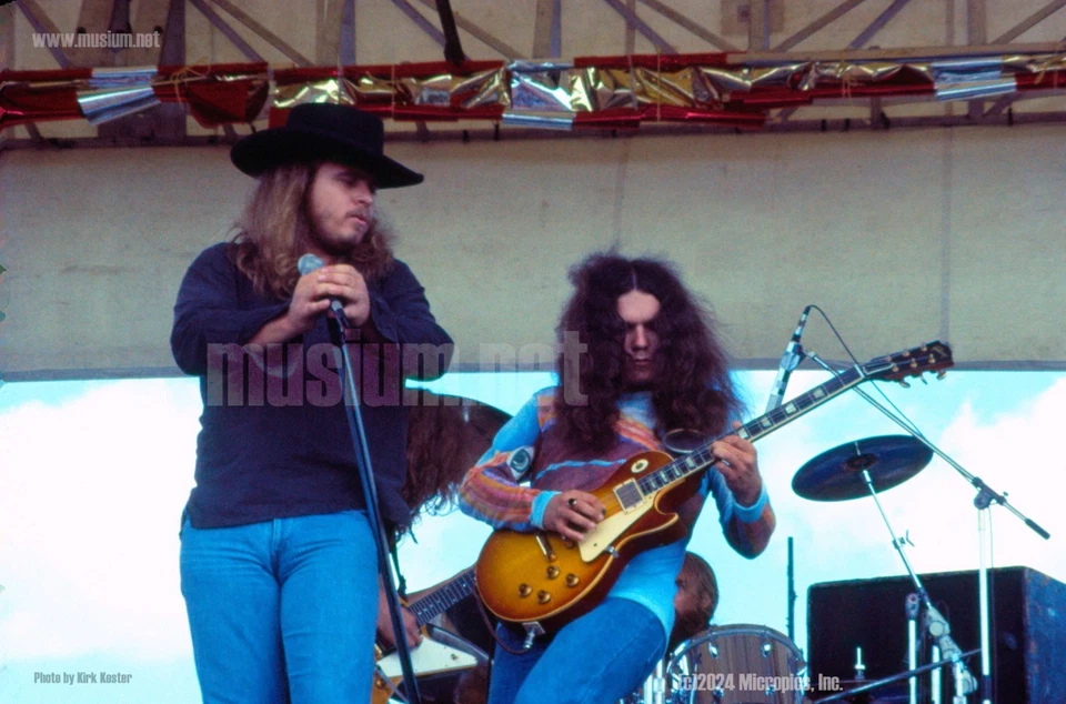 First Ed #5 of 100 Fine Art Print Lynyrd Skynyrd Live 8/15/76 Signed & Numbered - Image 2 of 2