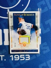 2025 Panini Boys of Summer Gaylord Perry Pastime Patch Holo Gold #/10 Indians