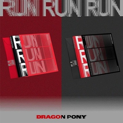 DRAGON PONY [RUN RUN RUN] EP ALBUM/CD+Foto Buch+7 Karte+Sticker SEALED