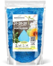 20-20-20 Water-Soluble Fertilizer for Indoor/Outdoor Plants, Orchids, Vegetables