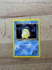 Vintage Pokémon TCG Sabrina's Psyduck Gym Challenge 99/132 LP on eBay