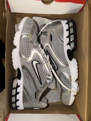 Nike Air Zoom Spiridon Cage 2 Gray Sneakers, Size 14 CJ1288-001 BNIB