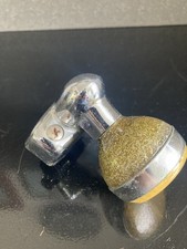 Vintage Gold Metal Flake Flip Down Steering Wheel Spinner Suicide Knob Hot Rod