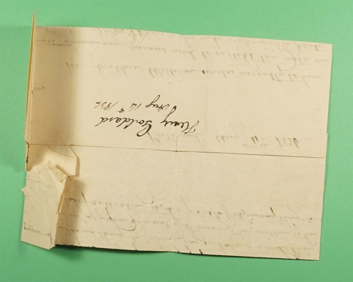 DR WHO 1836 STAMPLESS F/L PAID 10C PORTLAND ME RED CANCEL TO FRYEBURG ME R05676 - Picture 3 of 4